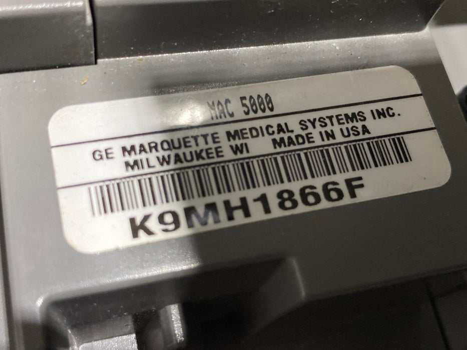 GE Healthcare GE Healthcare MAC 5000 ECG without CAM Module Cardiology reLink Medical