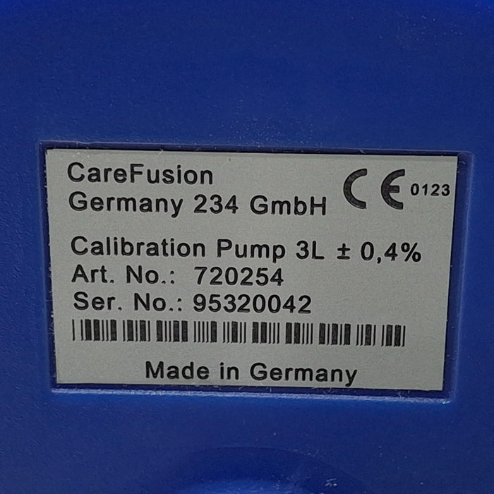 CareFusion CareFusion 3 Liter Volume Calibration Syringe Patient Monitors reLink Medical