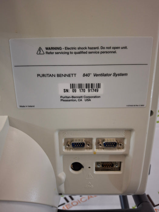 Puritan Bennett Puritan Bennett 840 Ventilator Respiratory reLink Medical