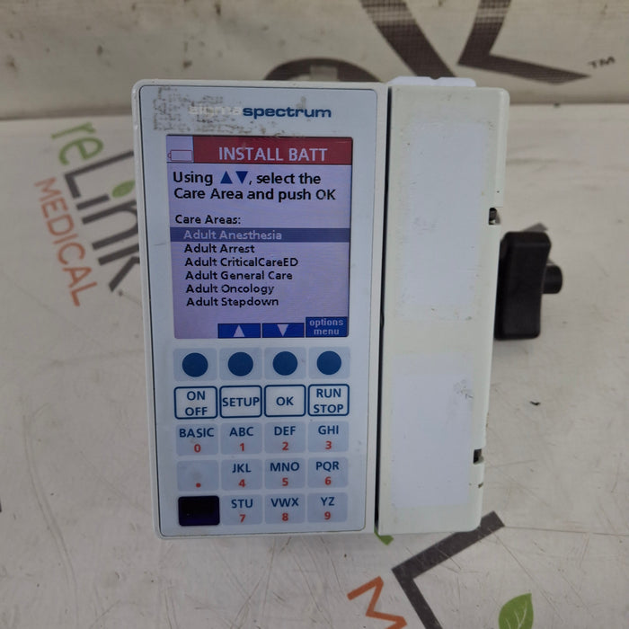 Baxter Baxter Sigma Spectrum 8.01.00 w/o Battery Infusion Pump Infusion Pump reLink Medical