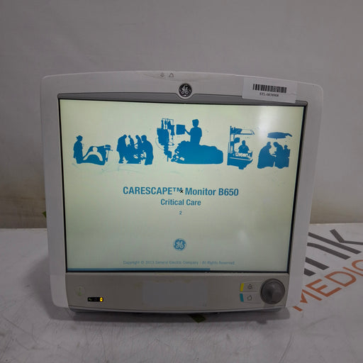 GE Healthcare GE Healthcare Carescape B650 Critical Care Patient Monitor Patient Monitors reLink Medical
