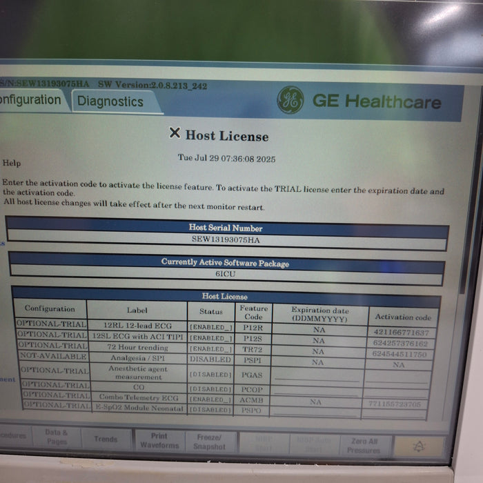 GE Healthcare GE Healthcare Carescape B650 Critical Care Patient Monitor Patient Monitors reLink Medical