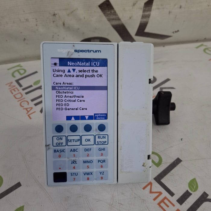 Baxter Baxter Sigma Spectrum 8.01.00 w/o Battery Infusion Pump Infusion Pump reLink Medical