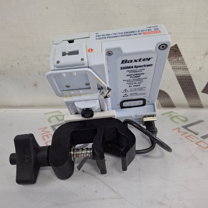 Baxter Baxter Sigma Spectrum 8.01.00 w/o Battery Infusion Pump Infusion Pump reLink Medical