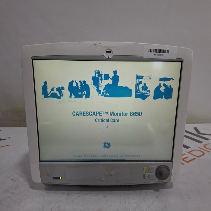 GE Healthcare GE Healthcare Carescape B650 Critical Care Patient Monitor Patient Monitors reLink Medical