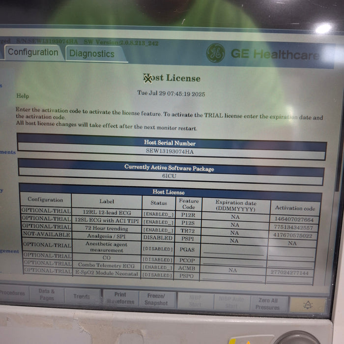 GE Healthcare GE Healthcare Carescape B650 Critical Care Patient Monitor Patient Monitors reLink Medical