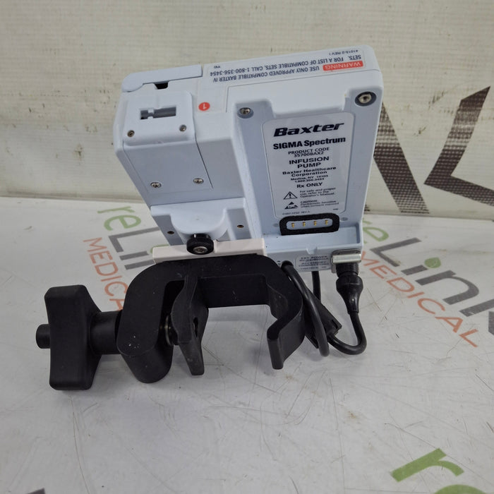 Baxter Baxter Sigma Spectrum 8.01.00 w/o Battery Infusion Pump Infusion Pump reLink Medical