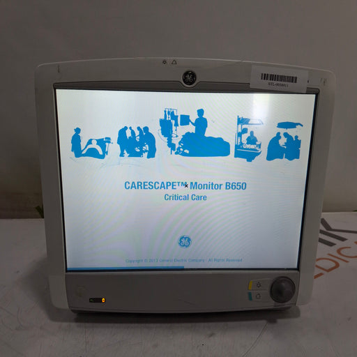 GE Healthcare GE Healthcare Carescape B650 Critical Care Patient Monitor Patient Monitors reLink Medical