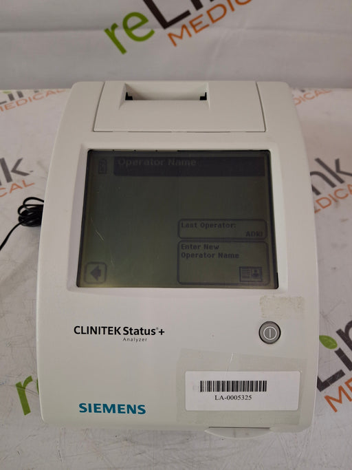 Siemens Siemens Clinitek Status + Urine Analyzer Clinical Lab reLink Medical