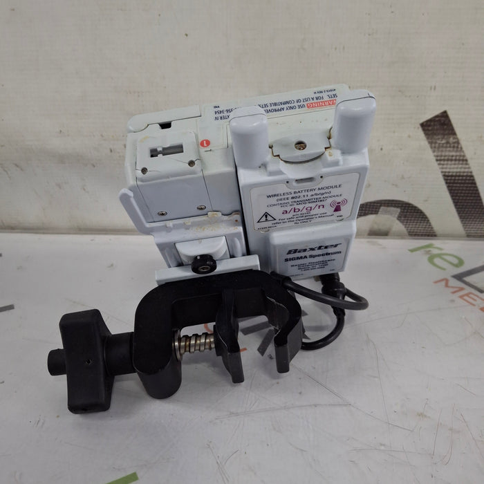 Baxter Sigma Spectrum 8.00.03 w/ A/B/G/N Battery Infusion Pump