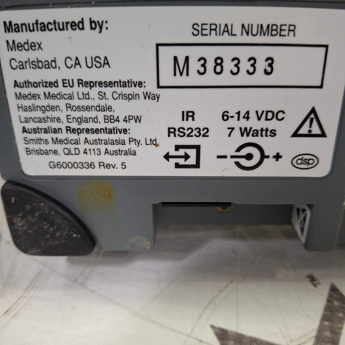 Smiths Medical Medfusion 3500 Syringe Infusion Pump