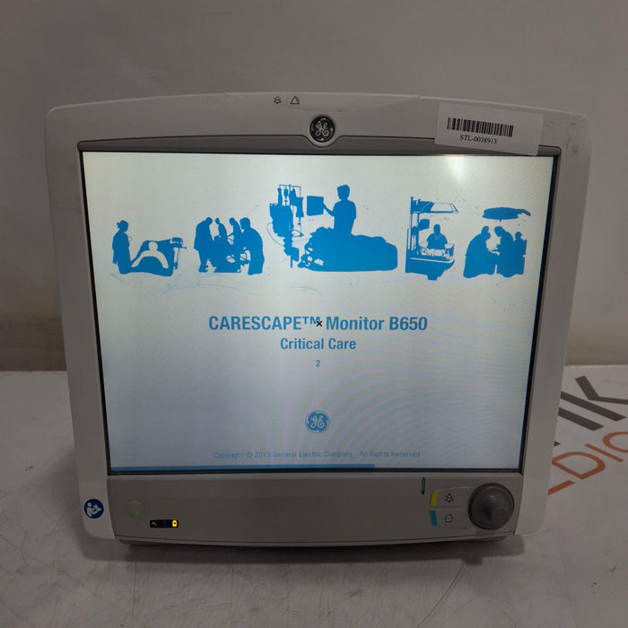GE Healthcare GE Healthcare Carescape B650 Critical Care Patient Monitor Patient Monitors reLink Medical