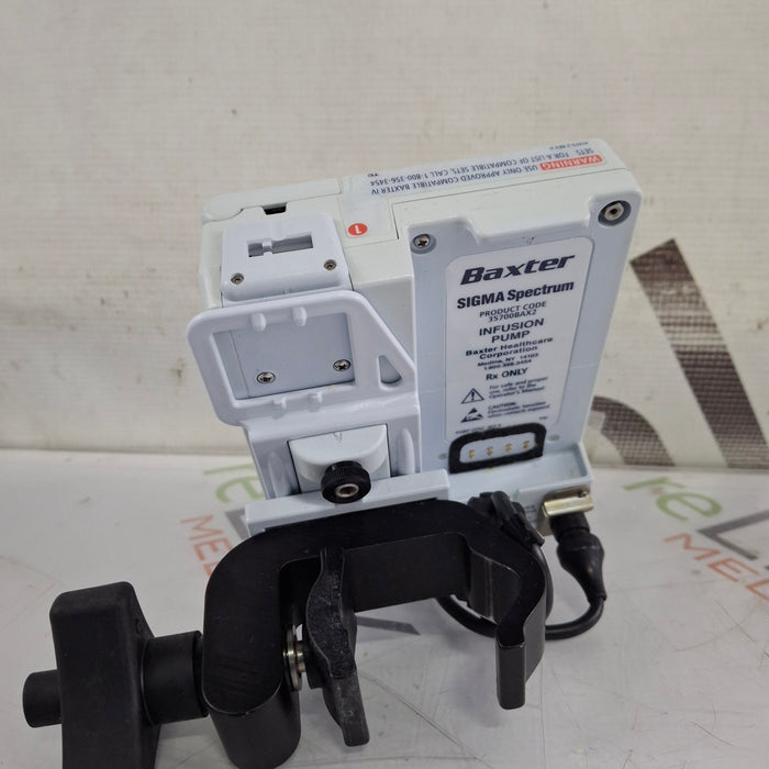 Baxter Baxter Sigma Spectrum 8.01.00 w/o Battery Infusion Pump Infusion Pump reLink Medical
