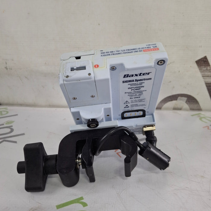 Baxter Baxter Sigma Spectrum 8.01.00 w/o Battery Infusion Pump Infusion Pump reLink Medical