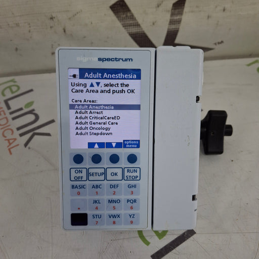 Baxter Baxter Sigma Spectrum 8.00.04 w/o Battery Infusion Pump Infusion Pump reLink Medical