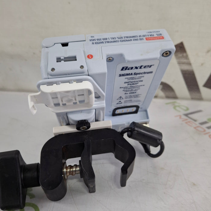 Baxter Baxter Sigma Spectrum 8.00.04 w/o Battery Infusion Pump Infusion Pump reLink Medical