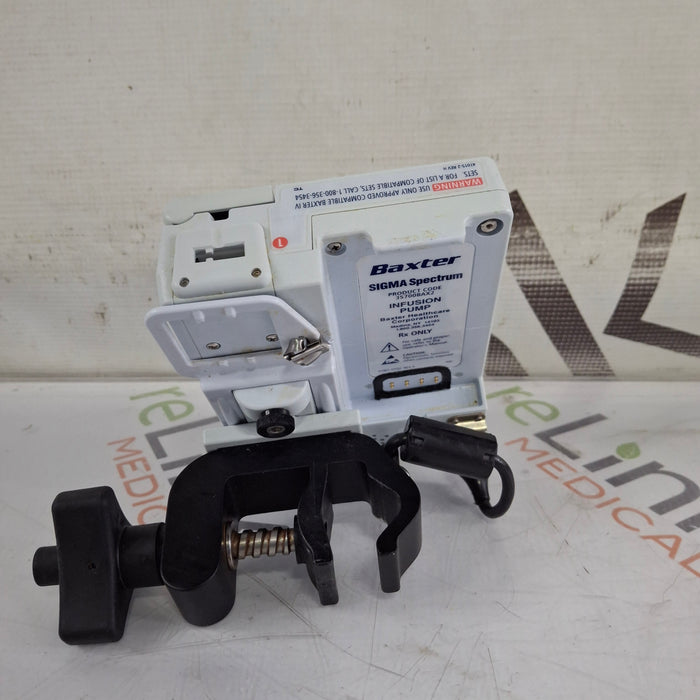 Baxter Baxter Sigma Spectrum 8.01.00 w/o Battery Infusion Pump Infusion Pump reLink Medical