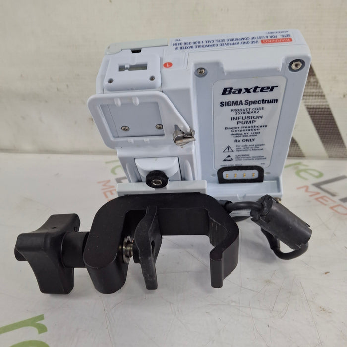 Baxter Baxter Sigma Spectrum 8.01.00 w/o Battery Infusion Pump Infusion Pump reLink Medical