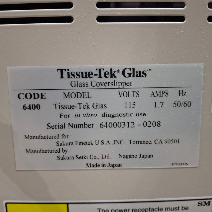 SAKURA Tissue-Tek Glas Cover slipper