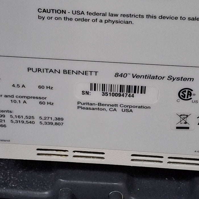 Puritan Bennett 840 Ventilator