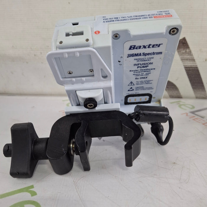 Baxter Baxter Sigma Spectrum 8.01.00 w/o Battery Infusion Pump Infusion Pump reLink Medical