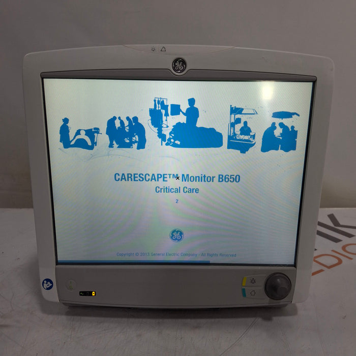 GE Healthcare GE Healthcare Carescape B650 Critical Care Patient Monitor Patient Monitors reLink Medical