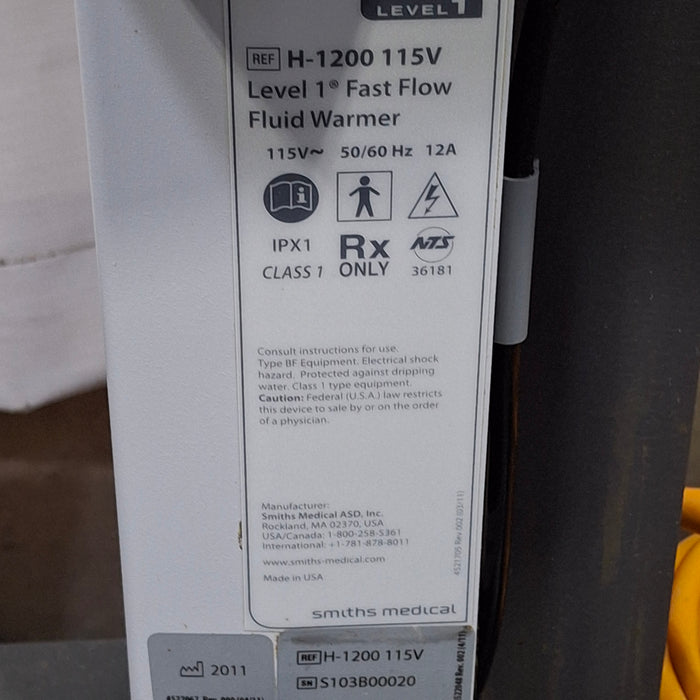 Level 1 Technologies Inc. Level 1 Technologies Inc. H-1200 Fluid Warmer Surgical Equipment reLink Medical