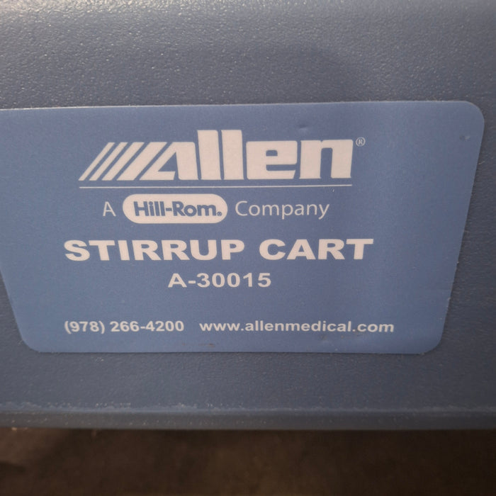 Allen Medical Systems Allen Medical Systems A-30015 Stirrup Cart Surgical Tables reLink Medical