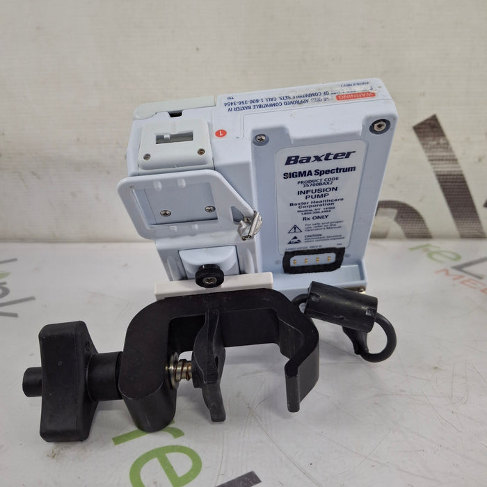 Baxter Baxter Sigma Spectrum 8.01.00 w/o Battery Infusion Pump Infusion Pump reLink Medical