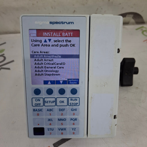 Baxter Baxter Sigma Spectrum 8.01.00 w/o Battery Infusion Pump Infusion Pump reLink Medical