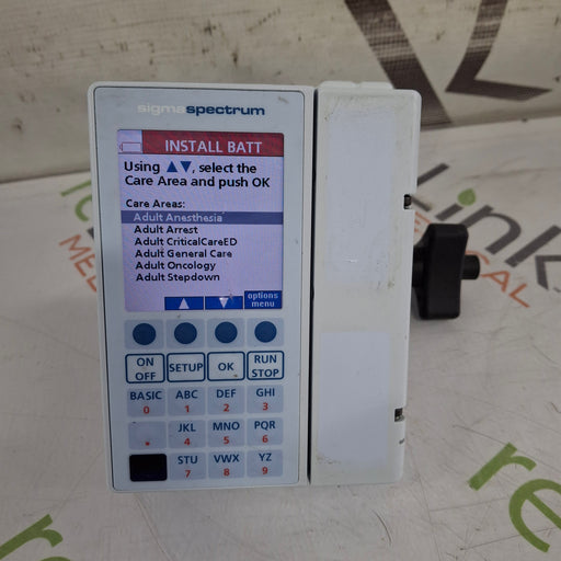 Baxter Baxter Sigma Spectrum 8.01.00 w/o Battery Infusion Pump Infusion Pump reLink Medical
