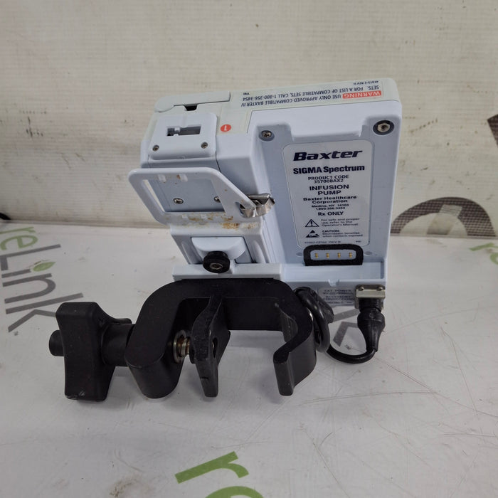 Baxter Baxter Sigma Spectrum 8.01.00 w/o Battery Infusion Pump Infusion Pump reLink Medical