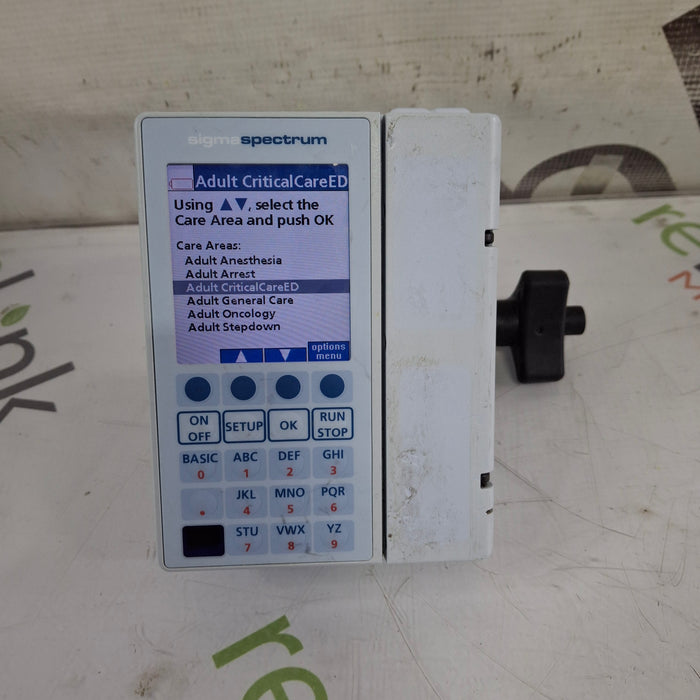 Baxter Baxter Sigma Spectrum 8.01.00 w/o Battery Infusion Pump Infusion Pump reLink Medical