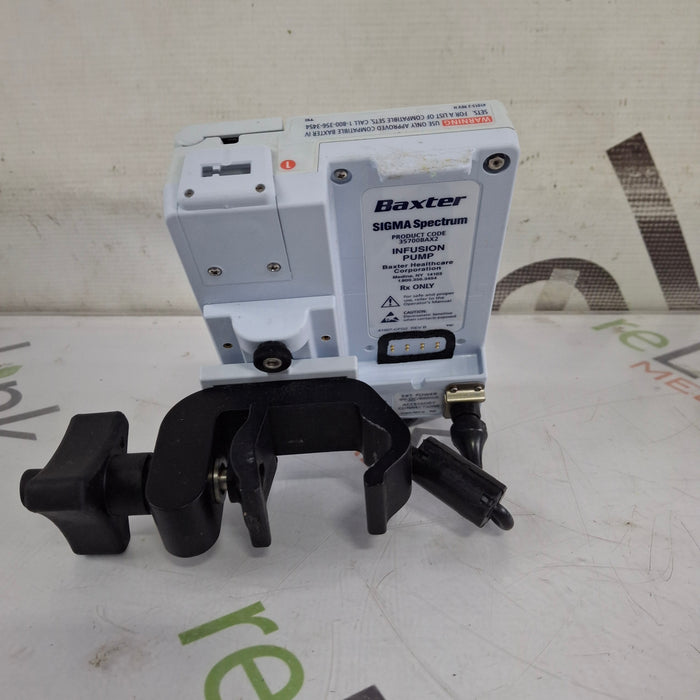 Baxter Baxter Sigma Spectrum 8.01.00 w/o Battery Infusion Pump Infusion Pump reLink Medical