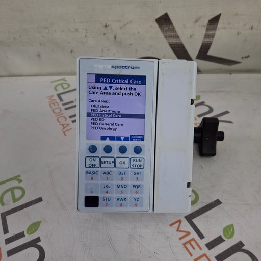 Baxter Baxter Sigma Spectrum 8.01.00 w/o Battery Infusion Pump Infusion Pump reLink Medical