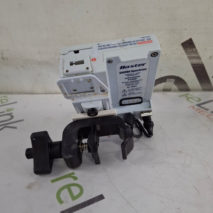 Baxter Baxter Sigma Spectrum 8.01.00 w/o Battery Infusion Pump Infusion Pump reLink Medical