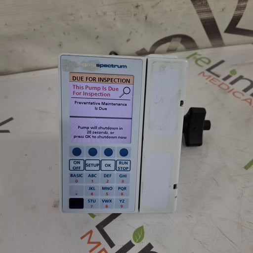 Baxter Baxter Sigma Spectrum 8.01.00 w/o Battery Infusion Pump Infusion Pump reLink Medical