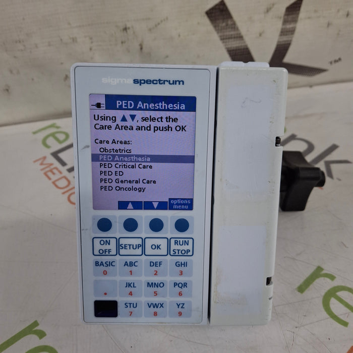 Baxter Baxter Sigma Spectrum 8.01.00 w/o Battery Infusion Pump Infusion Pump reLink Medical