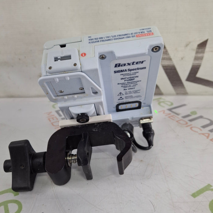 Baxter Baxter Sigma Spectrum 8.01.00 w/o Battery Infusion Pump Infusion Pump reLink Medical