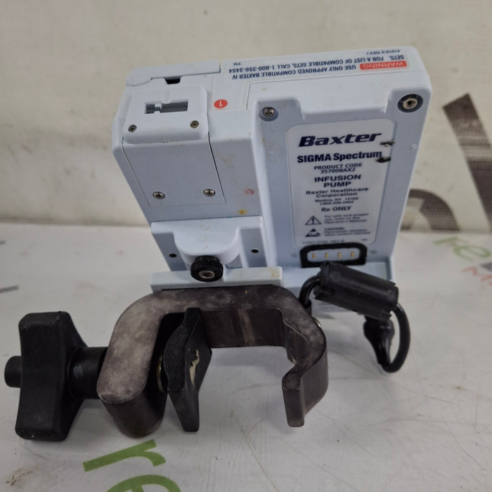 Baxter Baxter Sigma Spectrum 8.00.05 w/o Battery Infusion Pump Infusion Pump reLink Medical