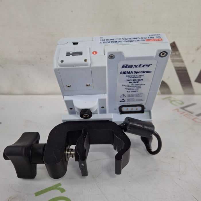 Baxter Baxter Sigma Spectrum 8.00.03 w/o Battery Infusion Pump Infusion Pump reLink Medical