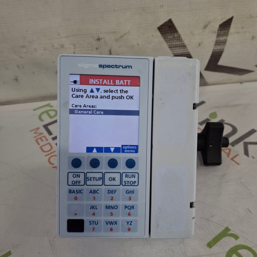 Baxter Baxter Sigma Spectrum 8.01.00 w/o Battery Infusion Pump Infusion Pump reLink Medical