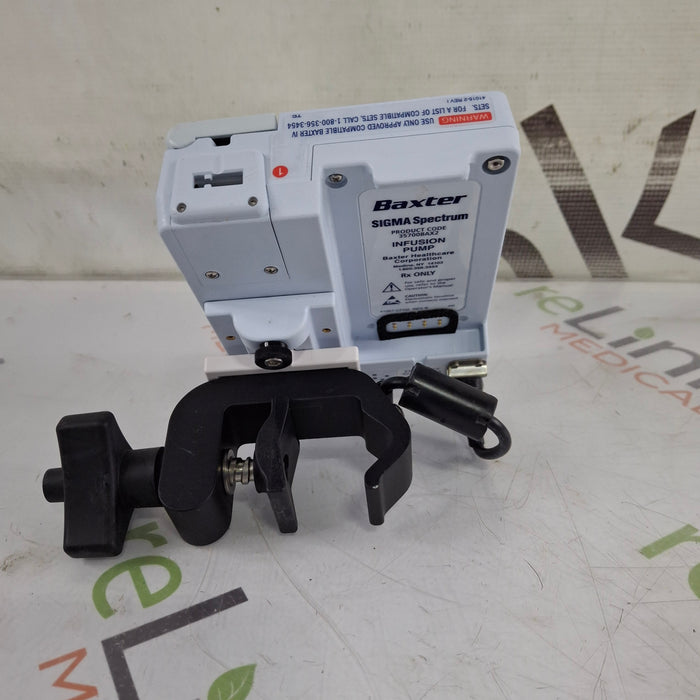 Baxter Baxter Sigma Spectrum 8.01.00 w/o Battery Infusion Pump Infusion Pump reLink Medical