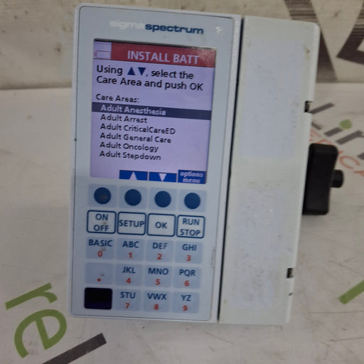 Baxter Baxter Sigma Spectrum 8.00.05 w/o Battery Infusion Pump Infusion Pump reLink Medical
