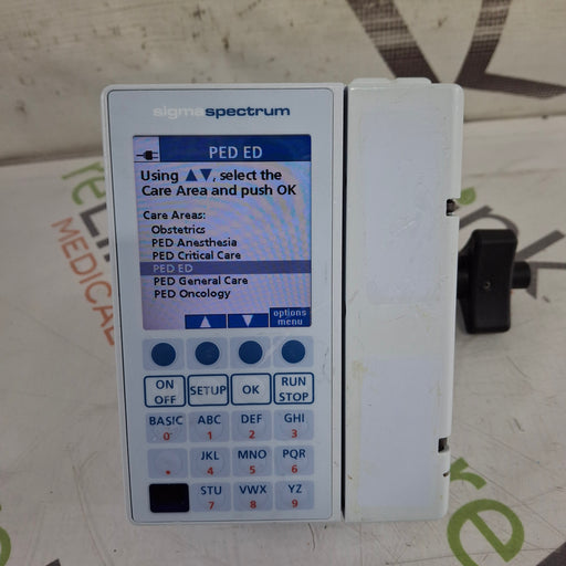 Baxter Baxter Sigma Spectrum 8.01.00 w/o Battery Infusion Pump Infusion Pump reLink Medical