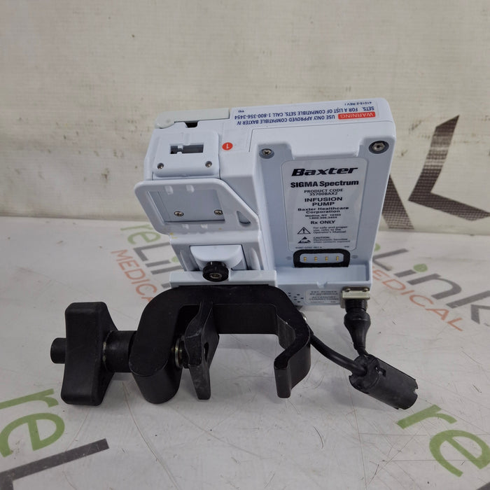 Baxter Baxter Sigma Spectrum 8.01.00 w/o Battery Infusion Pump Infusion Pump reLink Medical