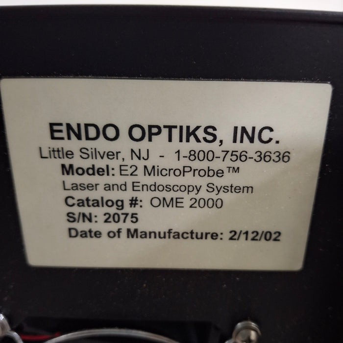 Endo Optiks Endo Optiks E2 MicroProbe Endoscopy Ophthalmic Laser Ophthalmology reLink Medical