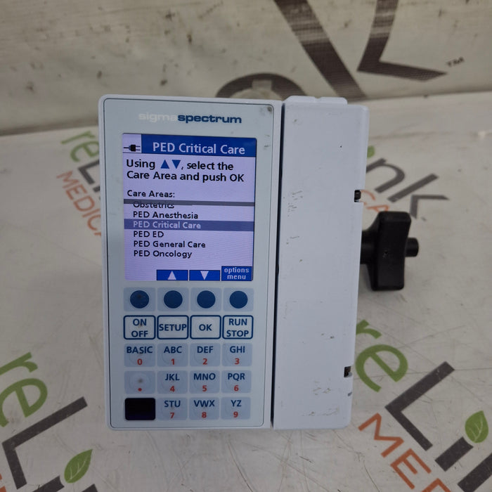 Baxter Baxter Sigma Spectrum 8.01.00 w/o Battery Infusion Pump Infusion Pump reLink Medical