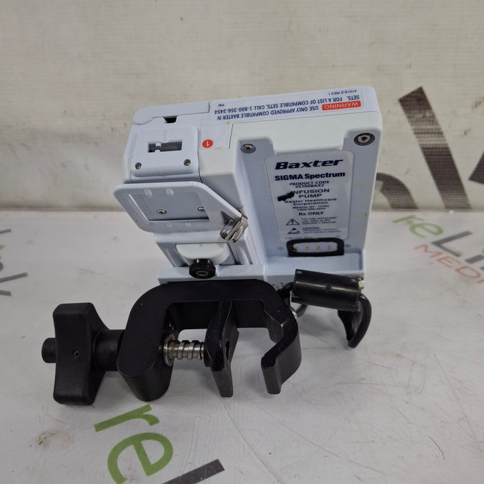 Baxter Baxter Sigma Spectrum 8.01.00 w/o Battery Infusion Pump Infusion Pump reLink Medical