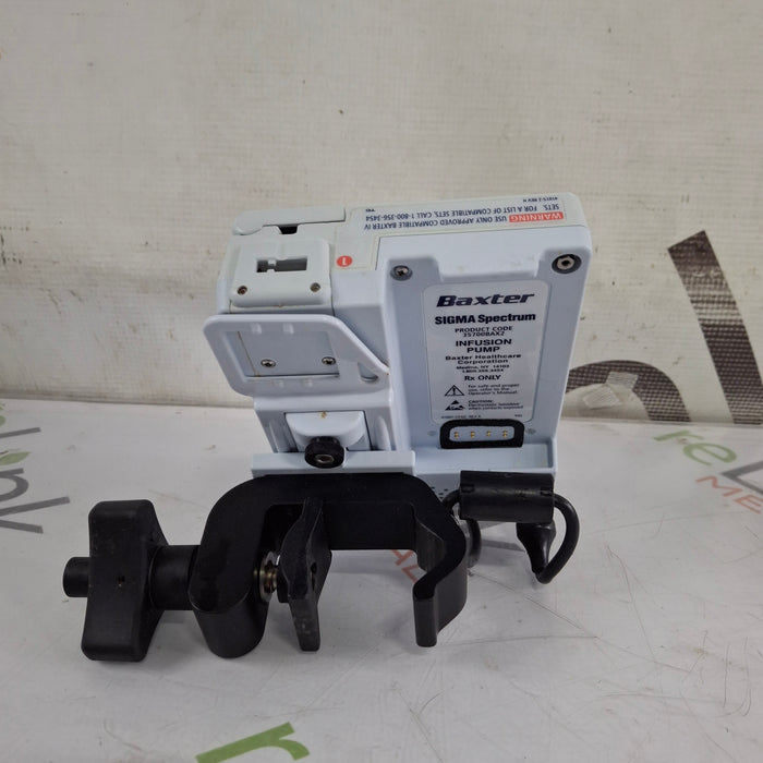 Baxter Baxter Sigma Spectrum 8.01.00 w/o Battery Infusion Pump Infusion Pump reLink Medical